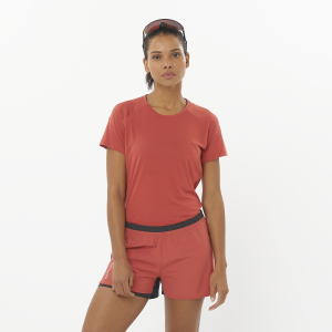CROSS RUN SHORT SLEEVE TEE WOMEN'S
