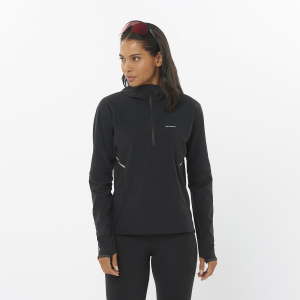 SENSE AERO HYBRID HALF ZIP HOODIE WOMEN'S